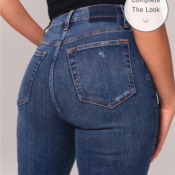 Abercrombie curve love destroy jeans - Picture 4 of 9